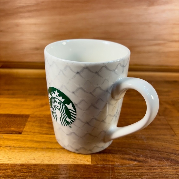 Starbucks Mermaid Logo Coffee Tea Mug 10 Oz Mermaid scales ceramic Cup NEW - Picture 7 of 7